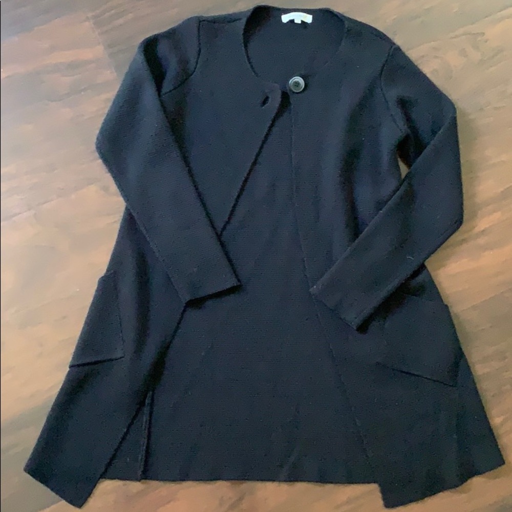Italian black cardigan